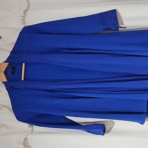 La Perla, made in Italy cardigan in cobalt blue.